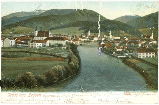 leoben, ortsansicht