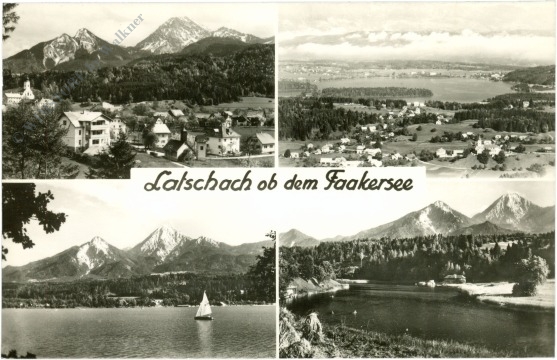 latschach ob faakersee, multiansicht latschach ob faakersee, multiansicht
