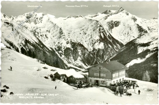mallnitz, skisportplatz häusler alm