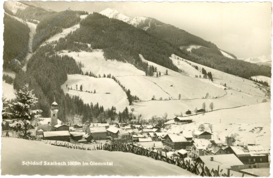 saalbach, ortsansicht