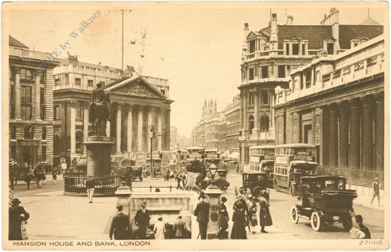 london, mansion house and bank