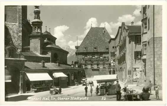 hall, oberer stadtplatz