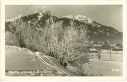 reutte, im winter mit gernspitze