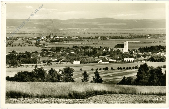 meedl b. mähr. neustadt, ortsansicht