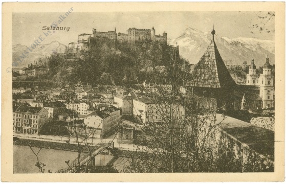 salzburg, ortsansicht