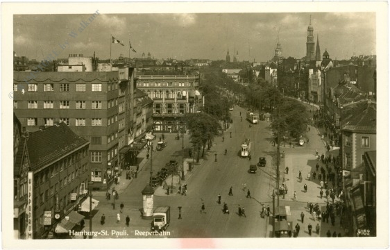 hamburg, st. pauli, reeperbahn