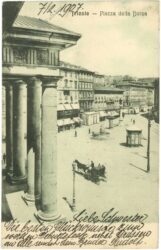 triest, piazza della borsa