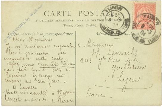 tunis, avenue de la marine