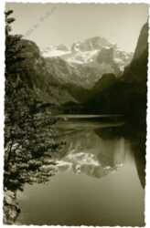gosau, gosausee mit dachstein