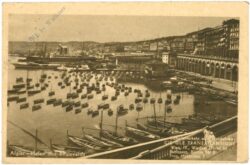 algier, hafen und boulevards