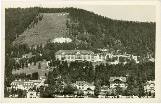 semmering, grand hotel panhans