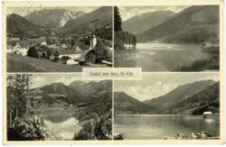 lunz am see, multiansicht