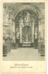 maria taferl, hochaltar der wallfahrtskirche
