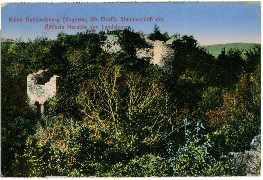 wintzenheim, ruine hohlandsberg