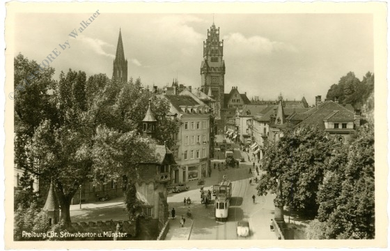freiburg, schwabentor und münster