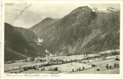 krimml, mit den wasserfällen und seekaar