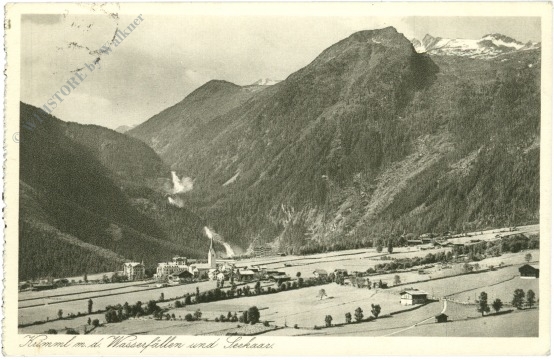 krimml, mit den wasserfällen und seekaar