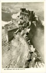 grainau, münchner haus auf der zugspitze