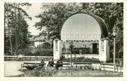 bad hall, musikpavillon im kurpark