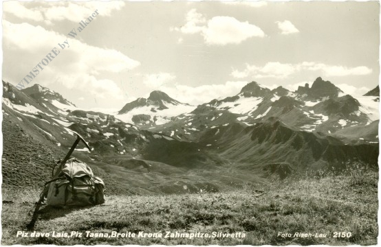 silvretta, piz davo lais, piz tasna, breite krone zahnspitze