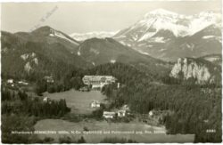 semmering, kurhaus und polleroswand gegen rax
