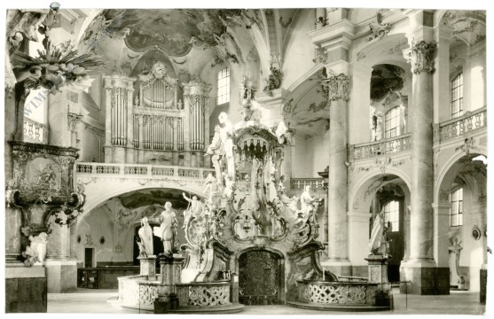 vierzehnheiligen, inneres der basilika