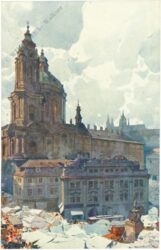 prag, st. niklaskirche auf der kleinseite