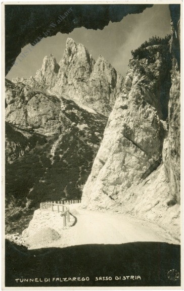 cortina d'ampezzo, tunnel di falzarego