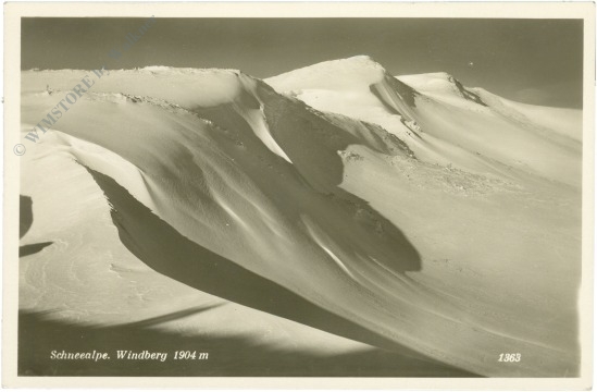 schneealpe, windberg