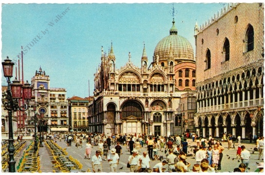 venedig, der kleine st. markus platz