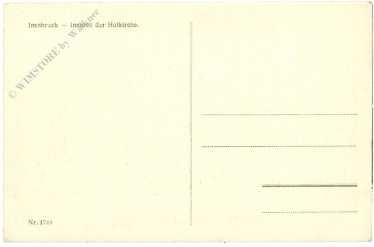 innsbruck, inneres der hofkirche