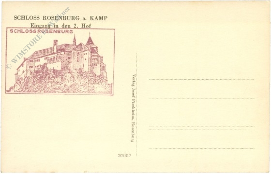 rosenburg am kamp, schloss