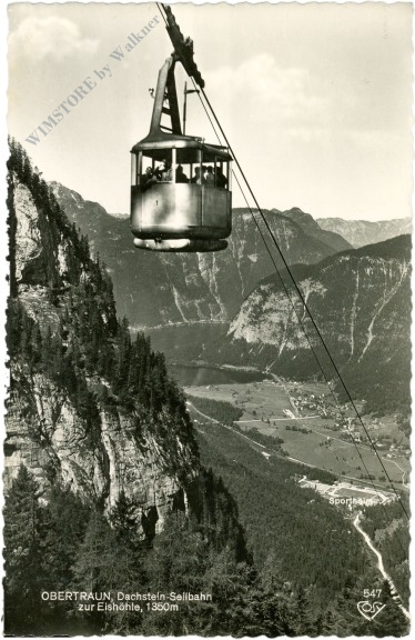 obertraun, dachstein seilbahn zur eishöhle