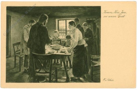 uhde, f.v.: komm, herr jesu, sei unser gast