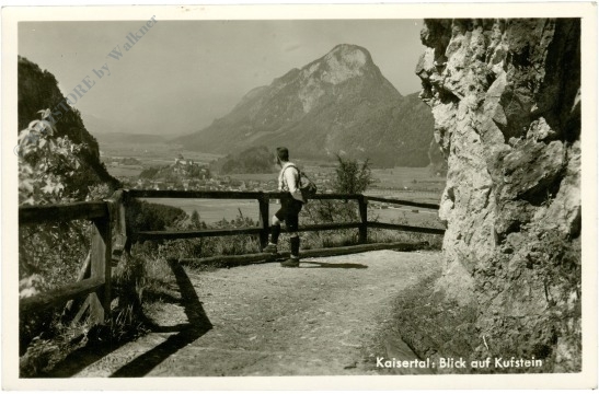 kufstein, kaisertal, blick auf kufstein