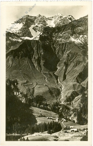 schröcken, mit braunarlspitze