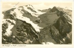 stubaier alpen, wilder freiger mit pfaff und zuckerhütl