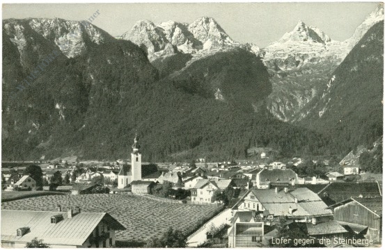 lofer, gegen die steinberge