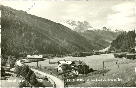 gerlos, mit brandbergkolm