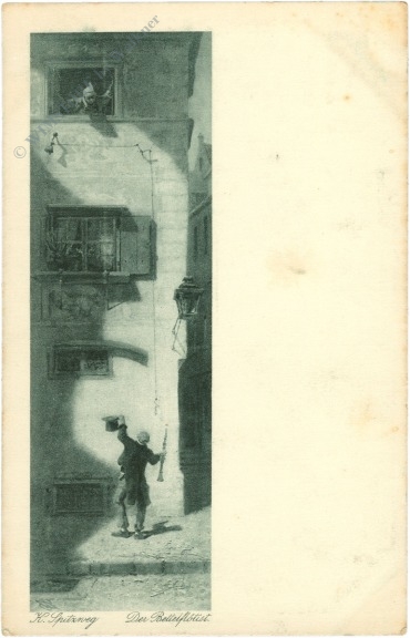spitzweg, k.: der bettelflötist spitzweg, k.: der bettelflötist