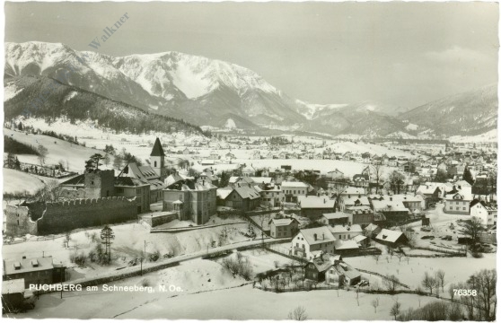 puchberg am schneeberg, ansicht puchberg am schneeberg, ansicht