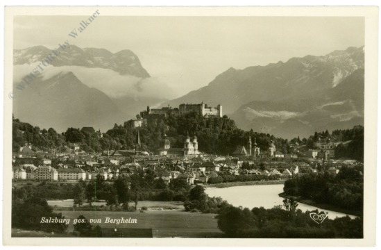 salzburg, gesehen von bergheim