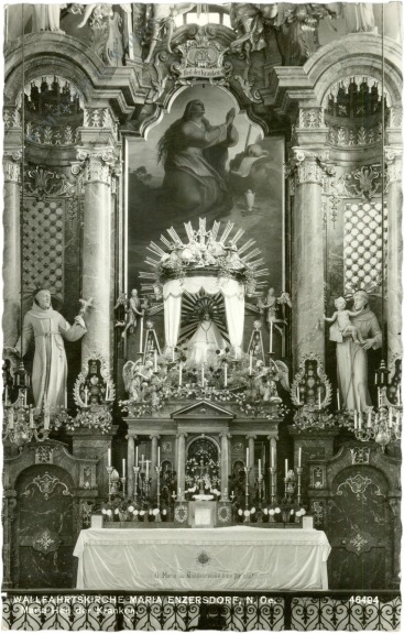 maria enzersdorf, wallfahrtskirche, altar