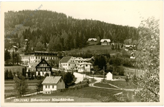 mönichkirchen, ortsansicht