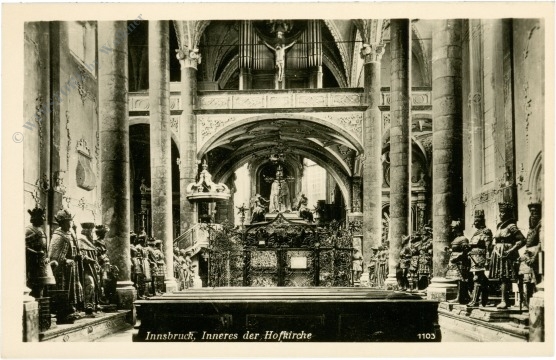 innsbruck, inneres der hofkirche
