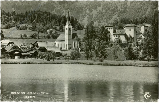 goldegg, mit schloss