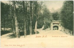 baden, durchbruch im helenental