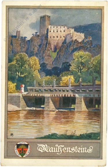 baden, ruine rauhenstein