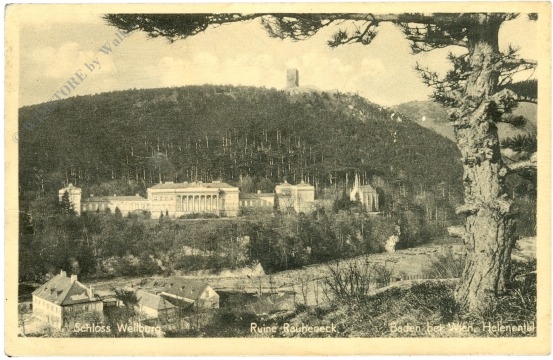 baden, ruine rauheneck, schloss weilburg