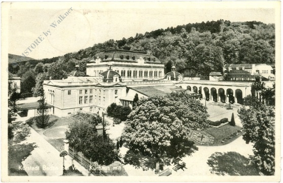 baden, kurhaus mit trinkhalle